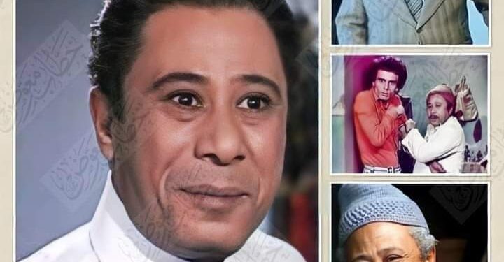 الفنان إبراهيم سعفان محامي شنب النجعاوي في فيلم”30 يوم في السجن”