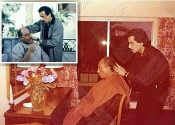 ظهر في فيلم “أيام السادات” محمود لبيب