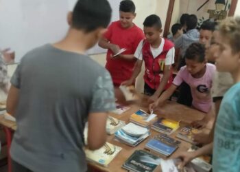 ورش أشغال يدوية وفعاليات للأطفال بالمنيا