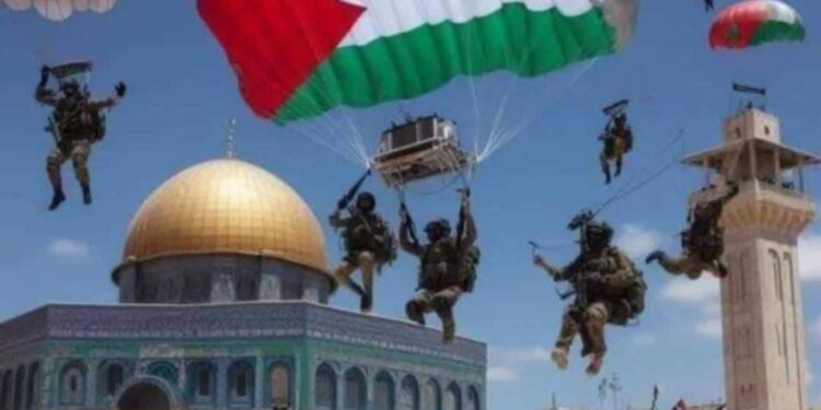 « طوفان الأقصى» للشاعرة سامية البابا