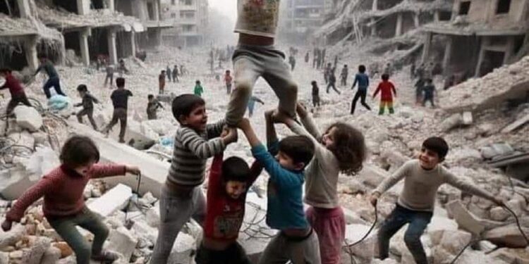 أطفال غزة أبطال غد العزة …