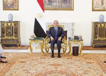 الرئيس السيسي يستقبل المدير التنفيذي لبرنامج الغذاء العالمي