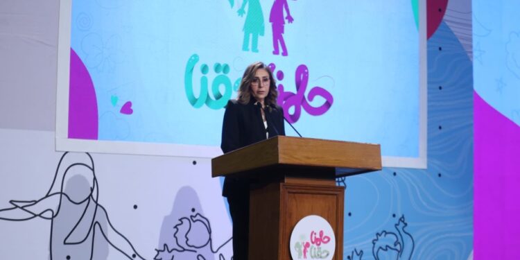 وزيرة الثقافة تشهد احتفالية “حلمنا حقنا… صوت الطفل”