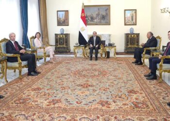 الرئيس السيسي يستقبل وزراء خارجية سلوفانيا والبرتغال