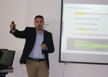 فعاليات اليوم العلمى لطب وجراحة العيون