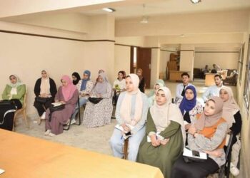 لقاءات وورش تدريبية متنوعة لطلاب المدارس والجامعات بالمنيا 