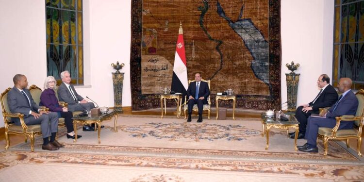 السيسى يستقبل اليوم السيد”وليام بيرنز”