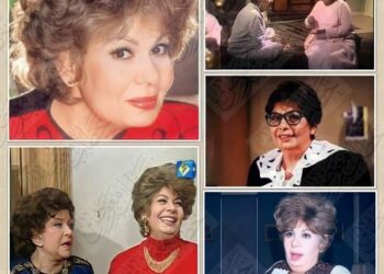 نجمة الكوميديا والتراجيديا الفنانة خيرية أحمد …