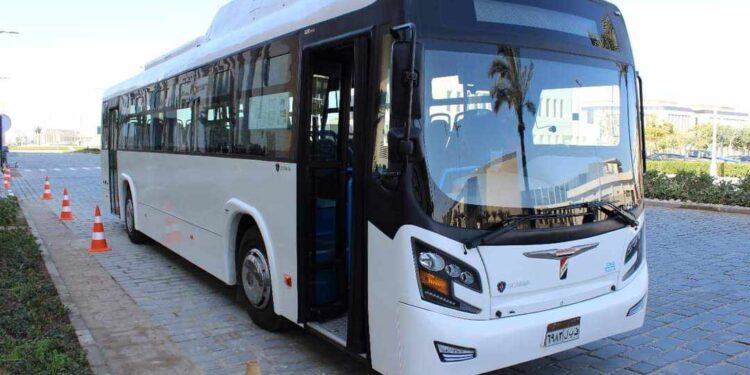 أتوبيس النصر للسيارات يبدأ العمل تجريبيًا بالعاصمة الإدارية