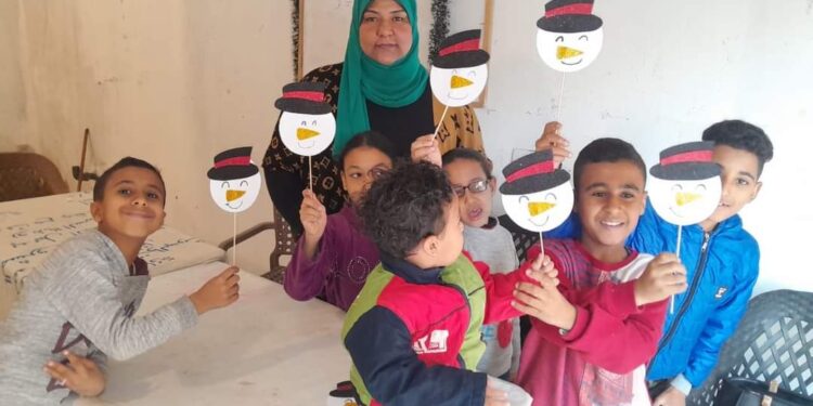 فعاليات متنوعة للأطفال بالإسكان البديل احتفالا بالعام الجديد