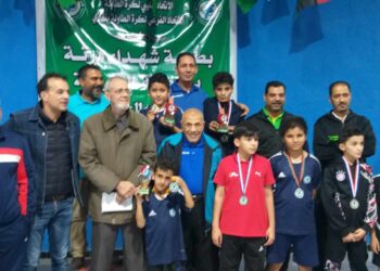 بطولة شهداء درنة الاتحاد الليبي لكرة الطاولة المنطقة الشرقية للفئات السنية الصغرة 