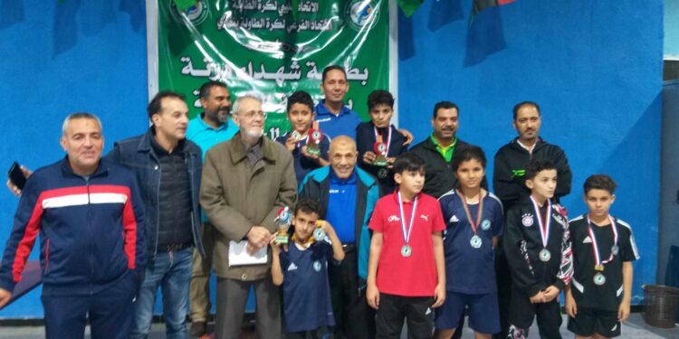 بطولة شهداء درنة الاتحاد الليبي لكرة الطاولة المنطقة الشرقية للفئات السنية الصغرة 