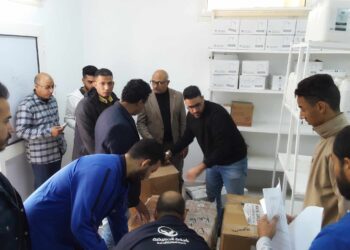 مغادرة فريق طبي وطبي المساعد لمدينة فزان