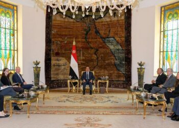 الرئيس السيسي يستقبل وفد مجلس الشيوخ الأمريكي