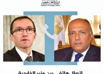 الوزير سامح شكري يتلقى اتصالاً من وزير خارجية النرويج