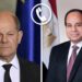 إتصال هاتفي من المستشار الألماني بالرئيس السيسي