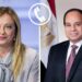 اتصال هاتفي من رئيسة وزراء إيطاليا بالرئيس السيسي