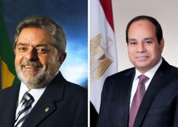 الرئيس السيسي يستقبل رئيس البرازيل بالقاهرة