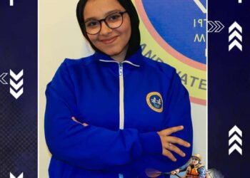 لاعبه التجديف روان محمد السيد بأسوان