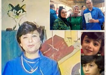 ماما عفاف الهلاوي وابناها معتز يحيى ووليد يحيى