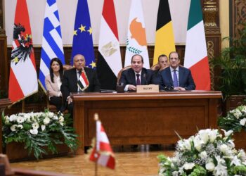 كلمة الرئيس السيسي خلال القمة المصرية الأوربية بالقاهرة