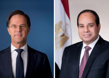 الرئيس السيسي يستقبل رئيس هولندا للتشاور حول غزة