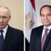السيسي يهنىء بوتين بإعادة إنتخابه رئيسا لروسيا