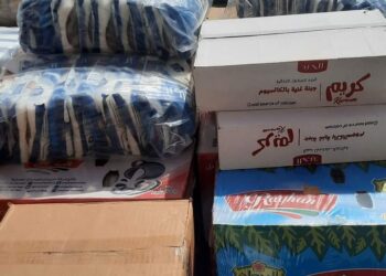 مؤسسة سبل التراحم وكفالة الأيتام وكبار السن توزع السلة الرمضانية الأول 