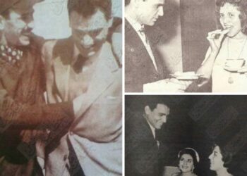 صور من حياة العندليب في الليمان ومع جميلة بوحيرد ونزهة يونس وعايدة هلال   