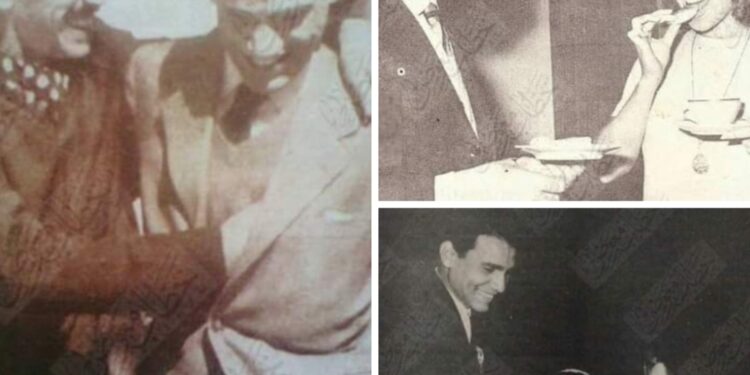 صور من حياة العندليب في الليمان ومع جميلة بوحيرد ونزهة يونس وعايدة هلال