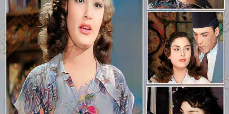 الفنانة سميحة توفيق أم بدوي في مسرحية “ريا وسكينة”