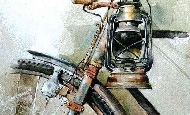 سقوط من الموتيسيكل …