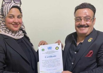 السفير د.محمود هريدي : تم اختيار وتزكية إسراء رجب مستشارة علاقات عامة ومراقب حقوق إنسان لدى البعثة الدبلوماسية IGO