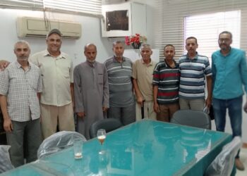 إدارة الرقابة والجودة بمصانع ارمنت تكرم عبدالرحمن حسن لبلوغه سن التقاعد.