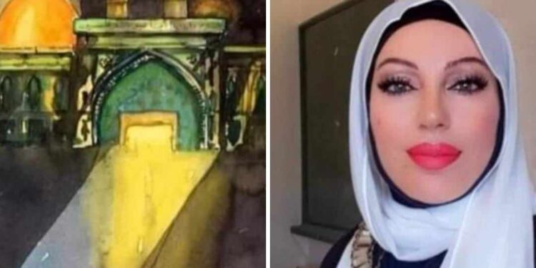 قراءة في لوحة مرقد الإمام الحسين (ع) في كربلاء …