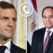 السيسي يتلقى اتصالاً هاتفياً مساء اليوم من الرئيس الفرنسي إيمانويل ماكرون.
