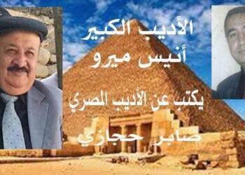 الاديب و الشاعر الكبير الاستاذ صابر حجازي …