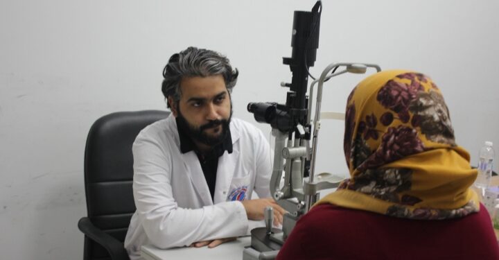 العيادة الخارجية لطب وجراحة العيون تستقبل يوميا أكثر من 200 حالة