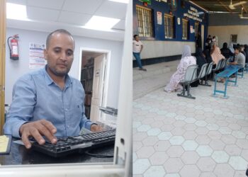 امين السجل بأرمنت هدفنا الأساسى التسهيل والراحه للمواطن .