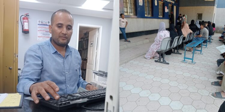 امين السجل بأرمنت هدفنا الأساسى التسهيل والراحه للمواطن .