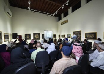 داود بكتاش: فن الخط العربي بين الأصالة والابتكار  الشّارقة