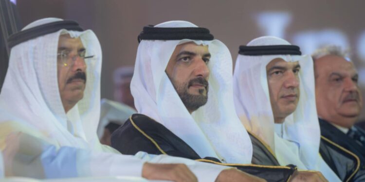 سلطان بن أحمد القاسمي يفتتح فعاليات الدورة الـ 11 من ملتقى الشارقة للخط