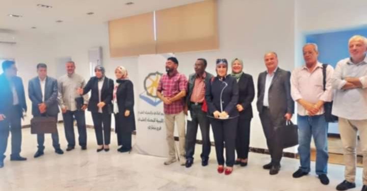 اجتماع التعاون بين الهيئة والجمعيات الأكاديمية بليبيا 