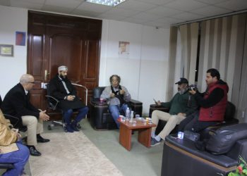 اجتماع اللجنة المشكلة لانطلاق جائزة أفضل جمهور رياضي 