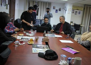 اجتماع اللجنة المشكلة لجائزة أفضل جمهور رياضي