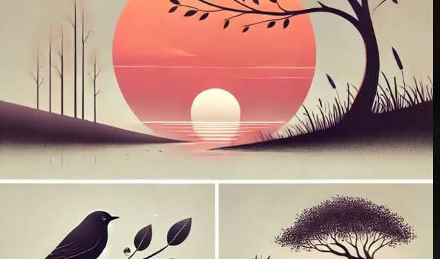 غروب الشّمس