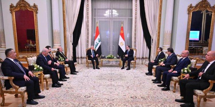 السيسي يلتقى اليوم، بالرئيس العراقي عبد اللطيف رشيد …