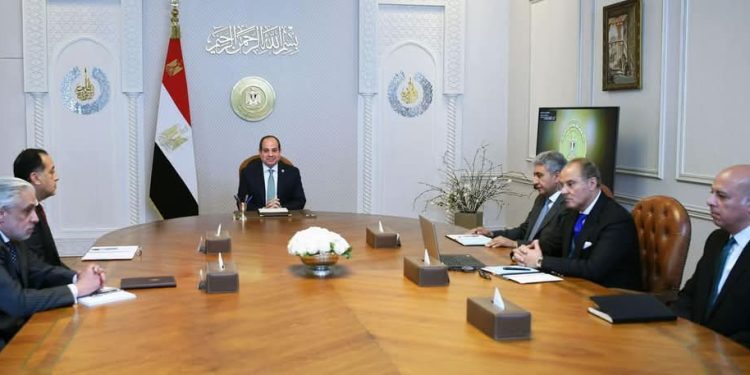 السيسي يجتمع اليوم مع رئيس مجلس الوزراء، ووزير السياحة والآثار …