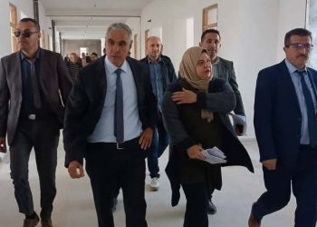 والي ولاية برج بوعريريج  في زيارة ميدانية تفقدية للمشاريع التنموية