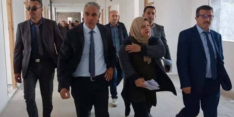 والي ولاية برج بوعريريج في زيارة ميدانية تفقدية للمشاريع التنموية